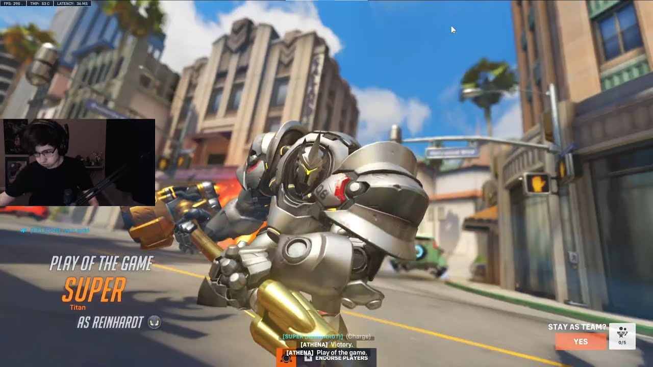 POTG! 23K DMG! SUPER VS GALE! SUPER REINHARDT OVERWATCH 2 GAMEPLAY SEASON 10