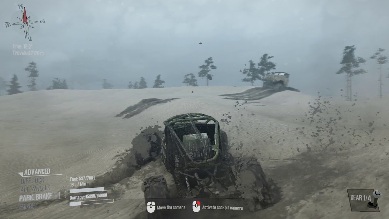 Spintires Mudrunner. Бешеная табуретка!