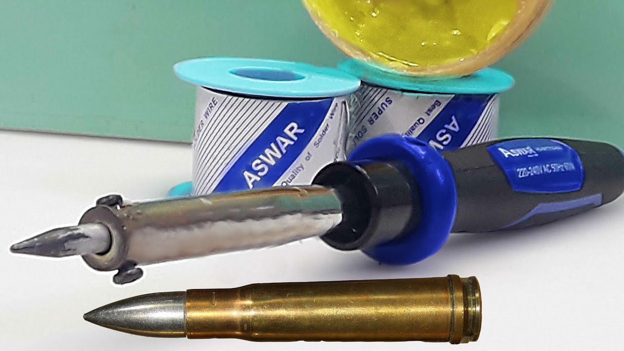 Решение проблемы олова, не прилипающего к железу