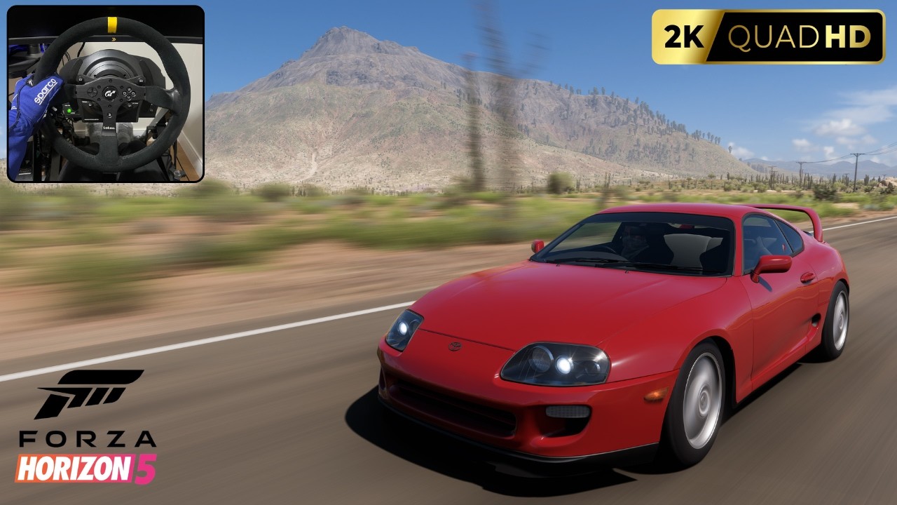 Toyota Supra MK4 - FH5 | T300RS & TH8A (A LENDA DO JDM NA ESTRADA)