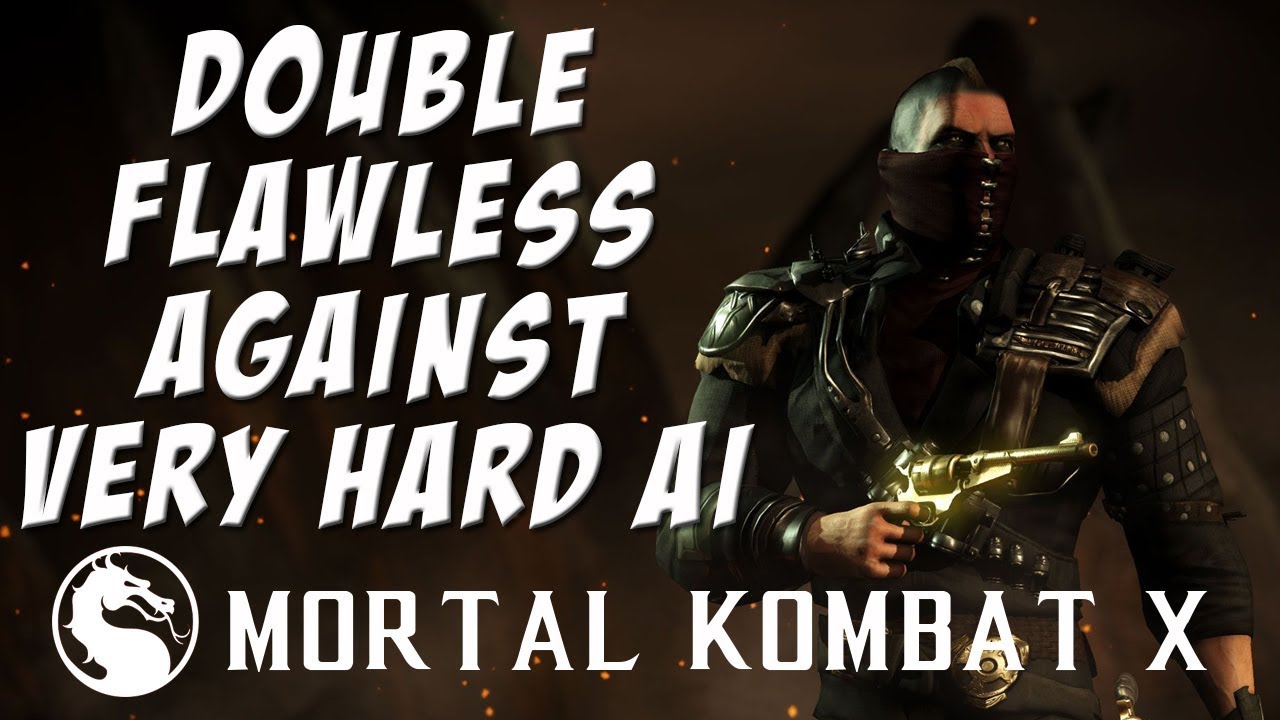 Mortal Kombat X - Erron Black (Gunslinger) - Double Flawless against Very Hard AI