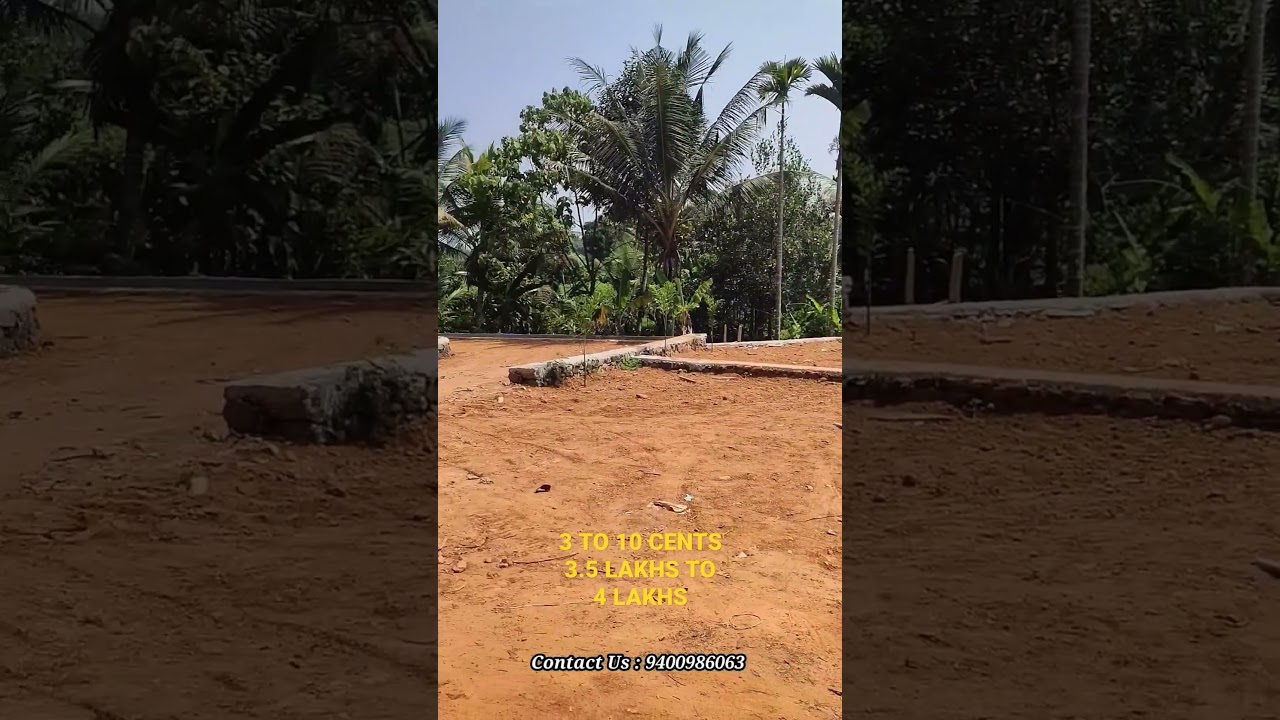 House plots for sale in Pukkattupady #kochi #infopark #kakkanad