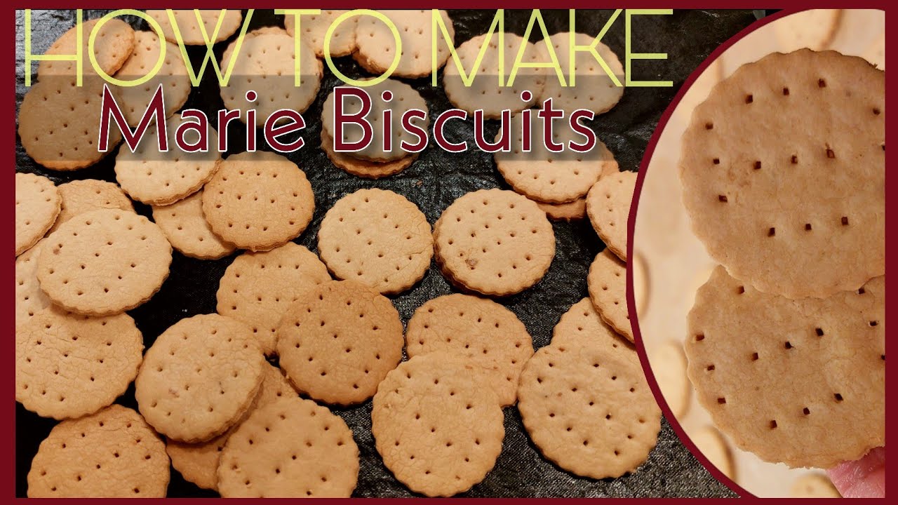 Marie Biscuits Recipe | How to Make Marie Biscuits