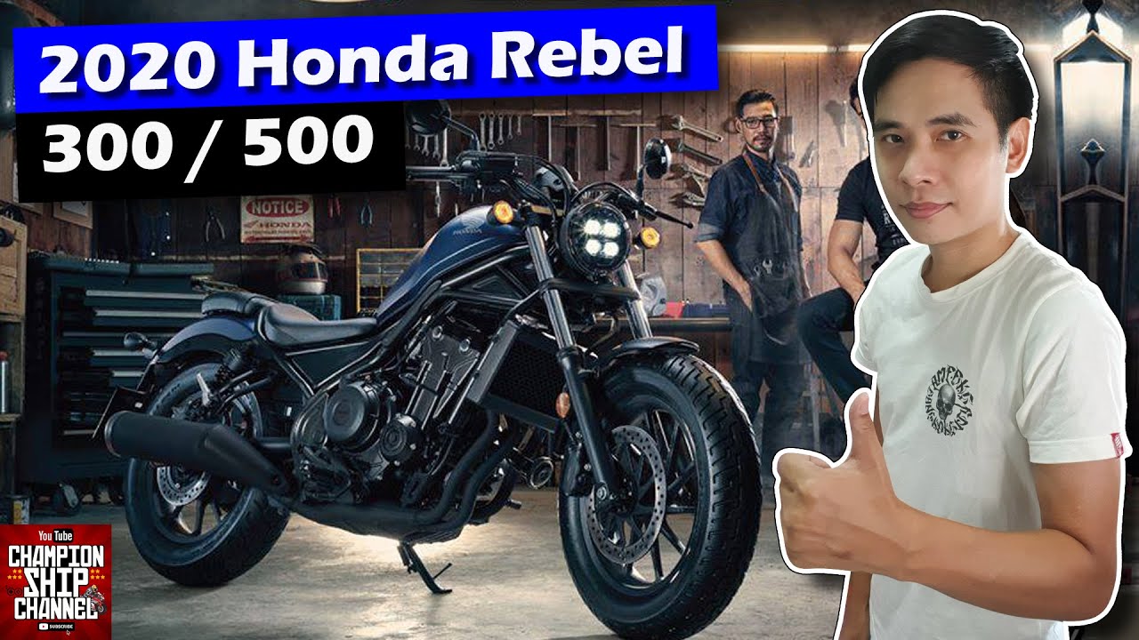 ประวัติ/รีวิว New Honda Rebel 300,500 (2020-2022) พร้อมราคา 👍 รถมอเตอร์ไซค์ Custom Bobber ยอดนิยม