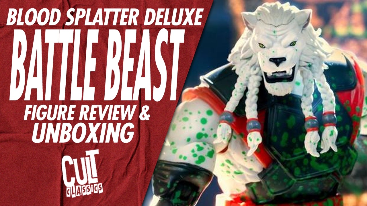 Обзор эксклюзивной фигурки Super7 Invincible Battle Beast Deluxe с брызгами крови от GameStop