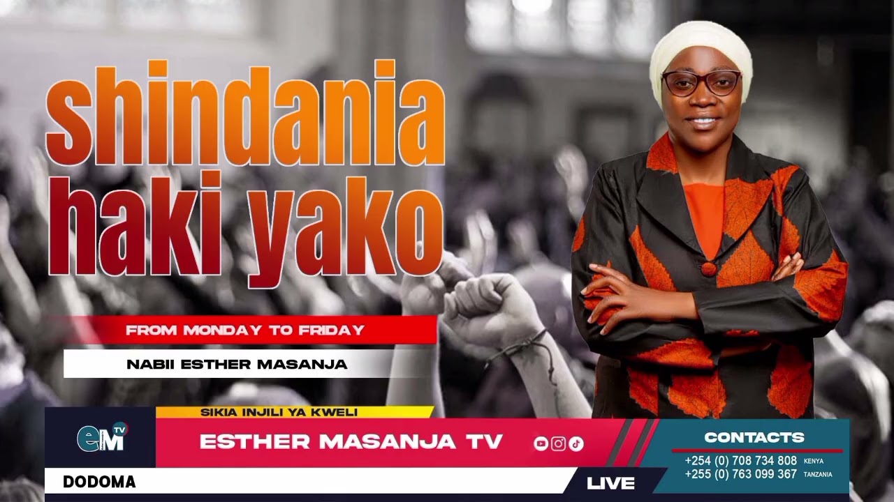 FANYA MAOMBI HAYA KUFUNGUA LANGO LA BARAKA NA MAFANIKIO | NABII ESTHER MASANJA 