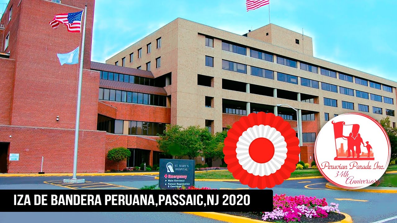 IZA DE LA BANDERA DEL PERU | PASSAIC,NJ 2020