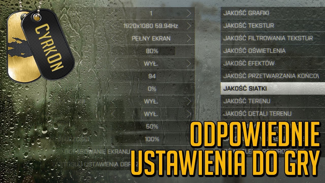 Battlefield 4 - Odpowiednie ustawienia do grania