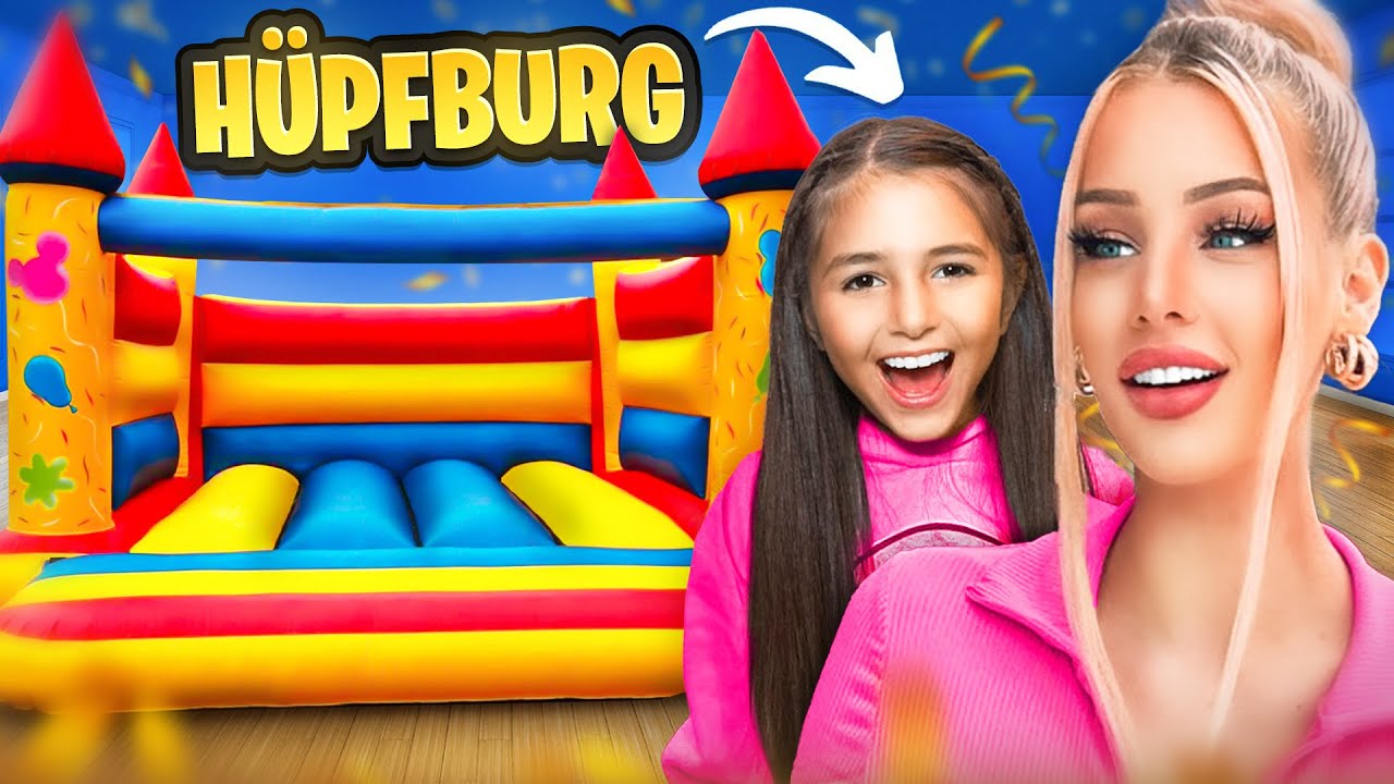 KLEINES MÄDCHEN bekommt Hüpfburg im Kinderzimmer! 😳