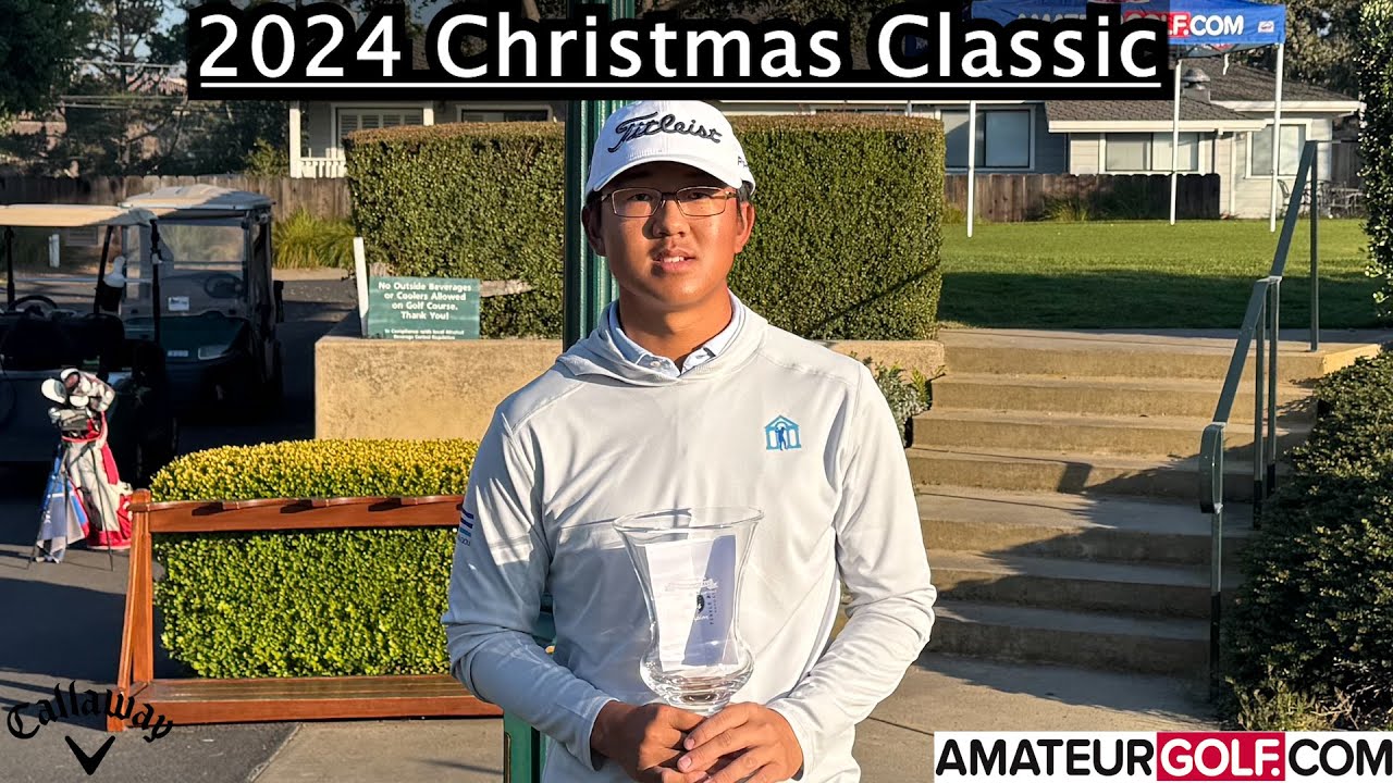 2024 AmateurGolf.com Christmas Classic Winner Edan Cui