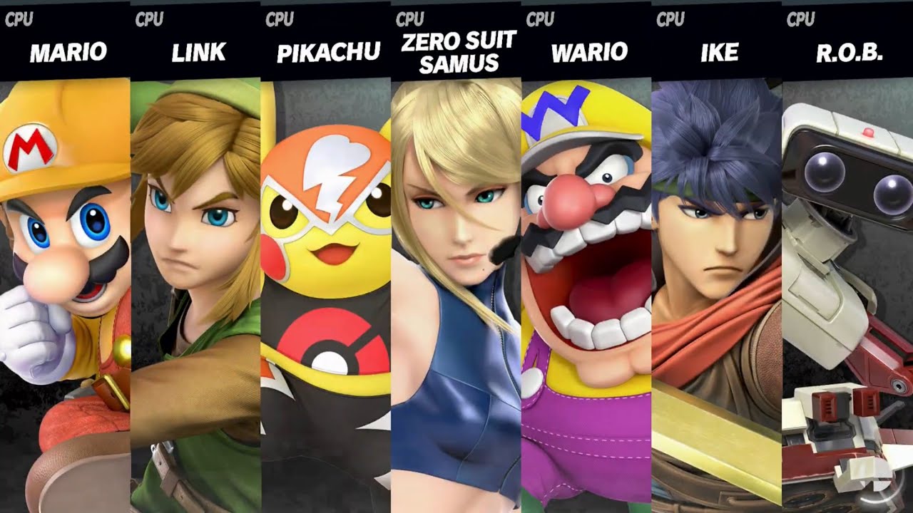 Super Smash Bros. Ultimate - Alternate Costumes Battle!! (Part 1)