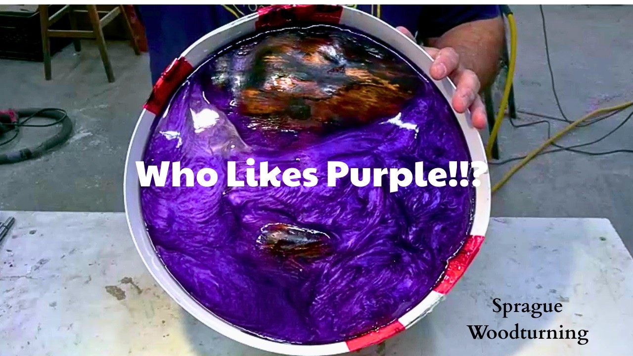 Woodturning - Creating a Stunning Enclosed Epoxy Bowl with Catalpa Burl | Artist DIY