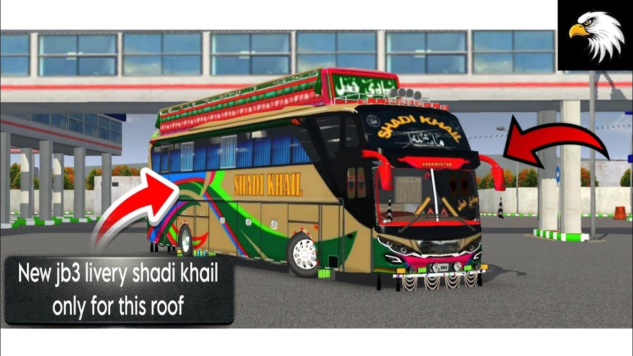 New jb3 livery || shadi khail || Only for this roof || 4k ultra hd 