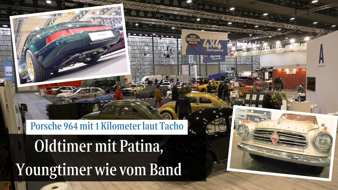 Bremen Classic Motorshow 2026: Wir haben einen Porsche 964 mit 1 Kilometer laut Tacho gefunden