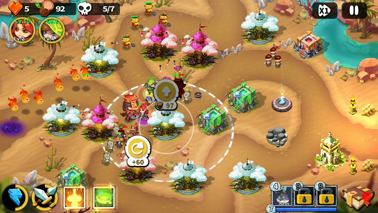 Hero Defense King - Stage 40 - Hell
