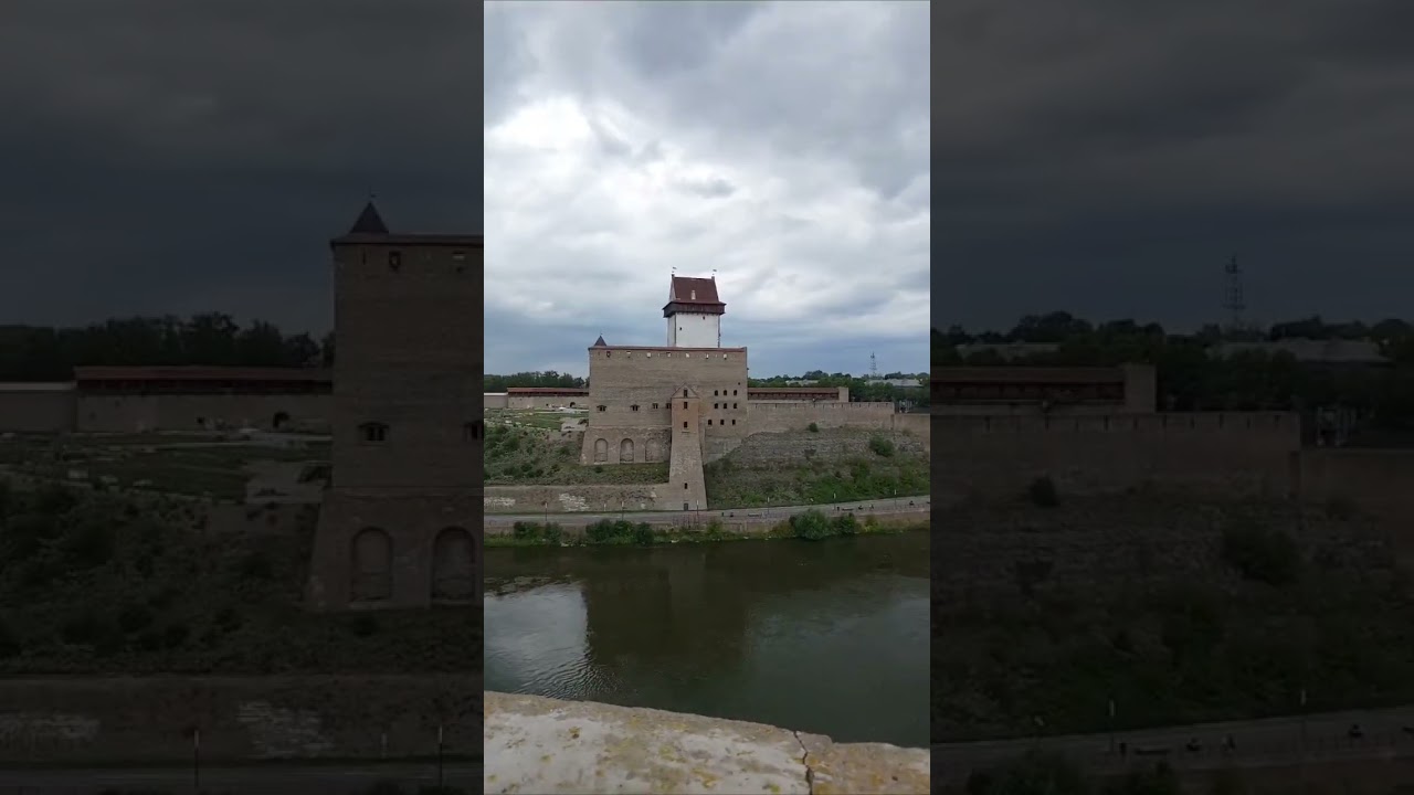 Нарвский замок в городе Нарва.