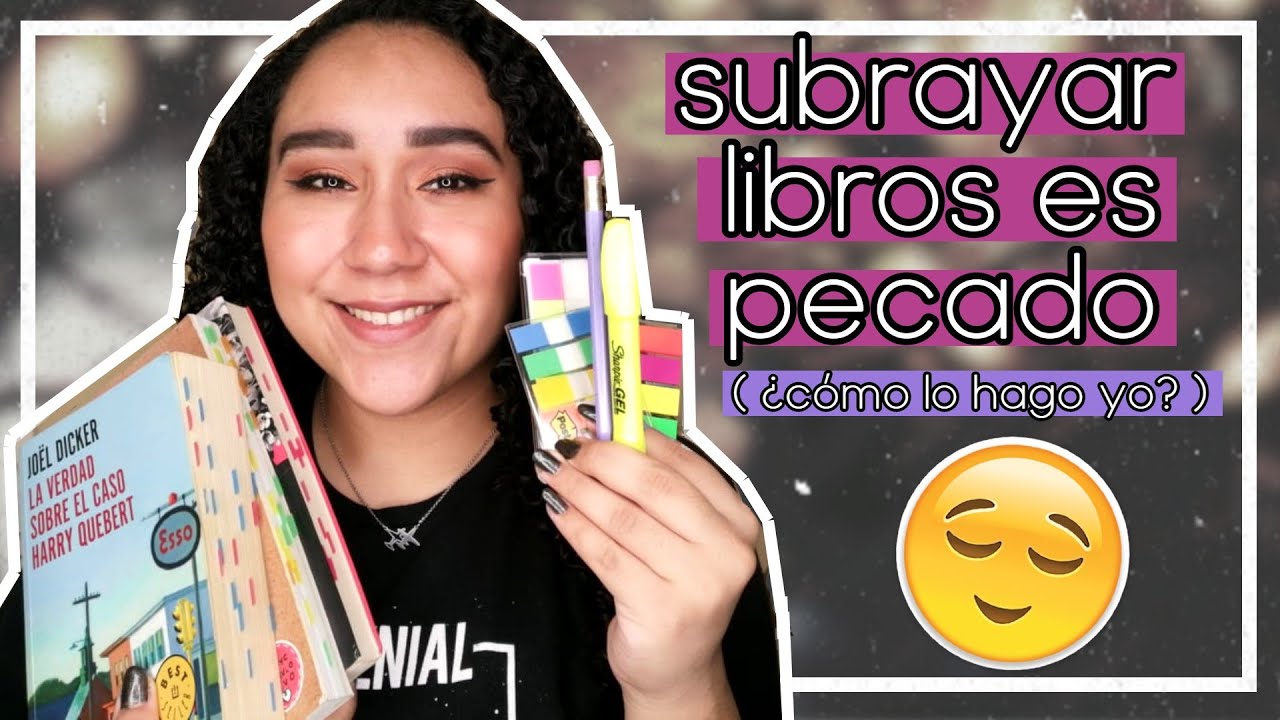 ¿CÓMO SUBRAYO MIS LIBROS? | Crisbook