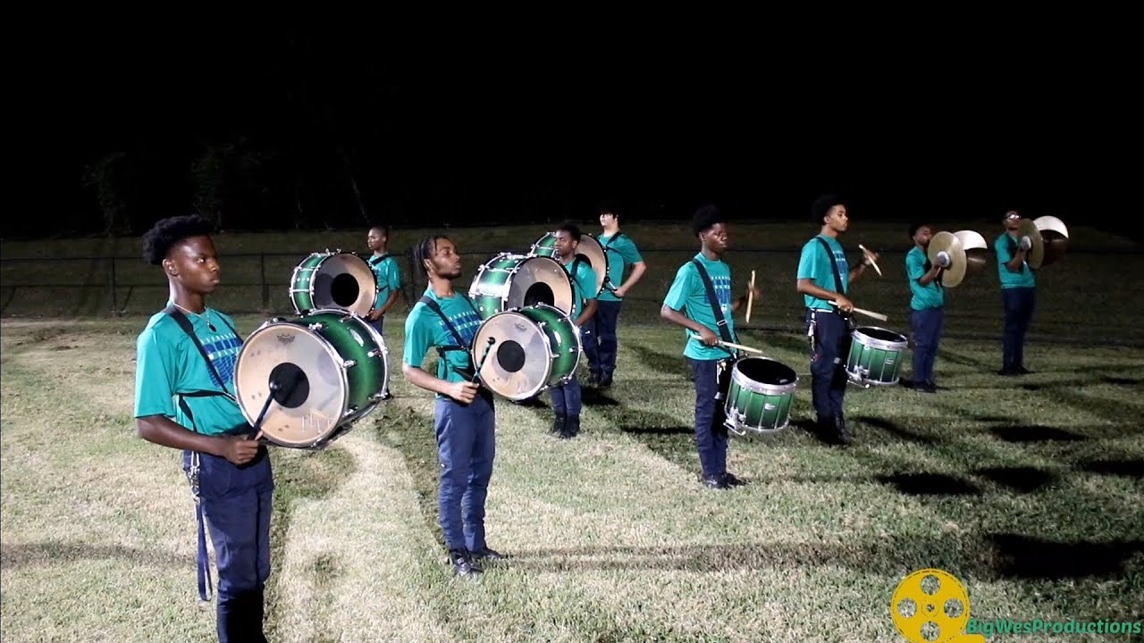 Livingston Collegiate Academy Drum Section vs Sophie B Wright Drum Section [Halftime Battle] (2024)