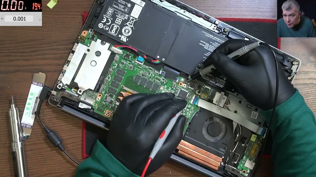Acer Swift SF315 no power - Diagnose Part 1