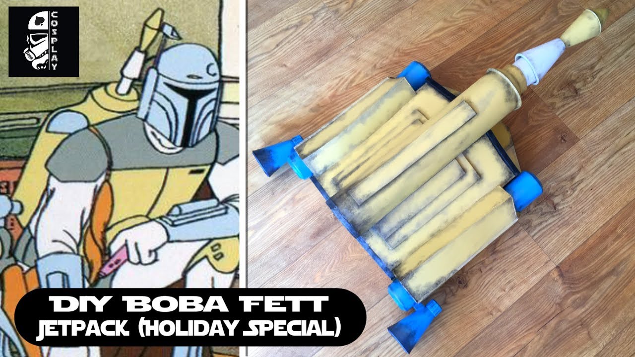 DIY Fett Jetpack - Holiday Special Boba Fett Costume