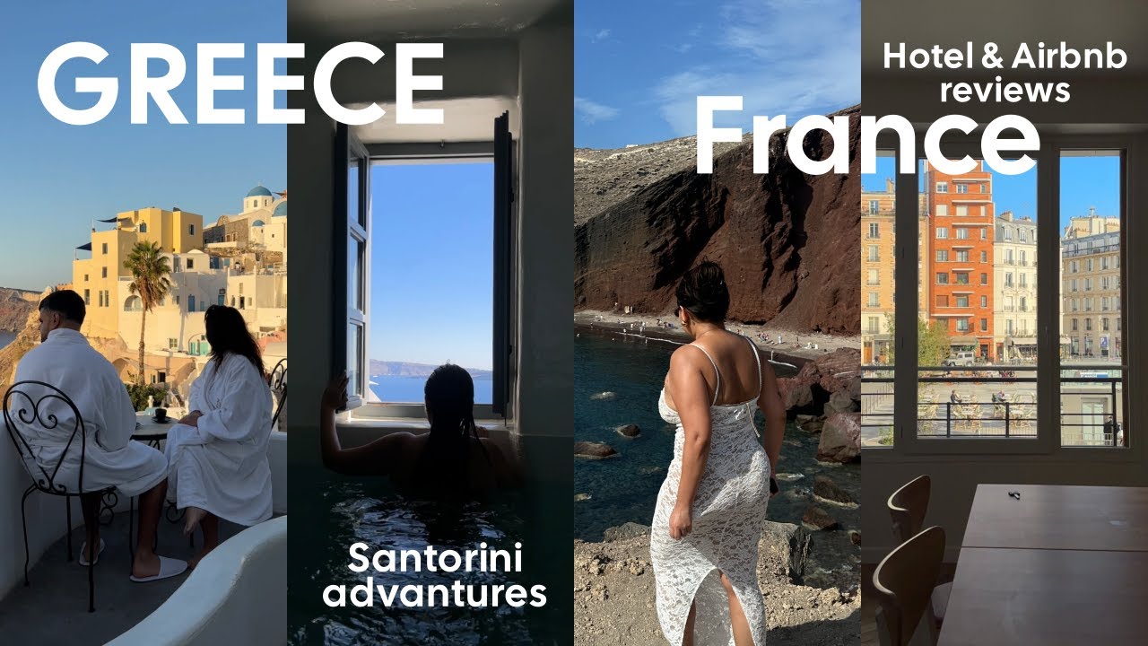 GREECE & FRANCE ♡ Vlog ผจญภัยไปสุด , รีวิวโรงแรม , ปักหมุดสถานที่เด็ด | nurseryus