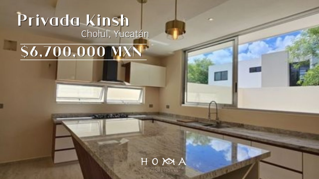 ✨ $6,700,000 MXN | Residencia equipada en Cholul con paneles solares