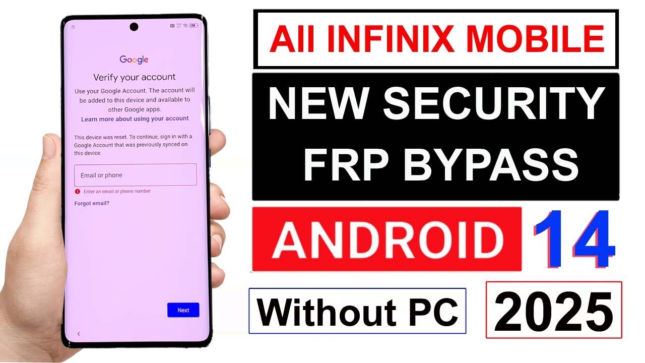 100% Working ✅ All Infinix Google Account Bypass Android 14 Without PC | FRP Unlock 2025