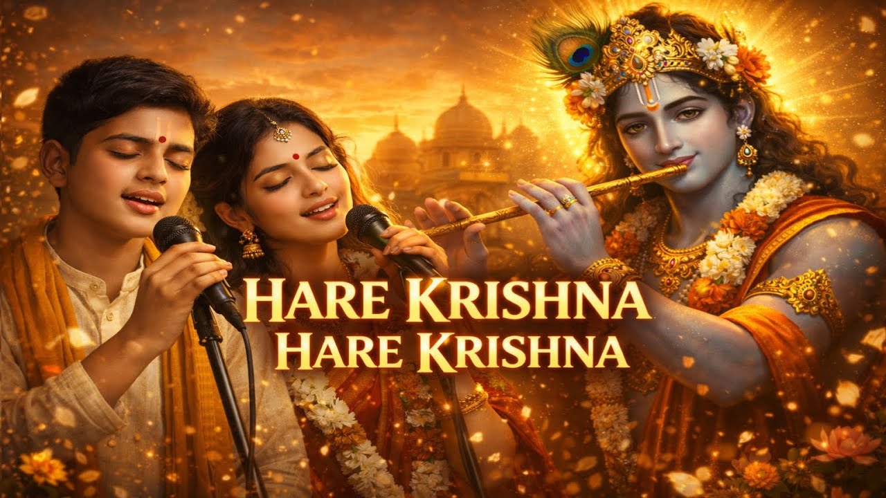 Hare Krishna Maha Mantra | Hare Krishna Hare Rama | Powerful Krishna Mantra Chanting | Bhakti Kirtan