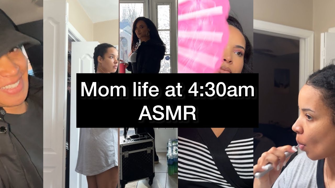 Realistic Mom life at 4:30am : ASMR
