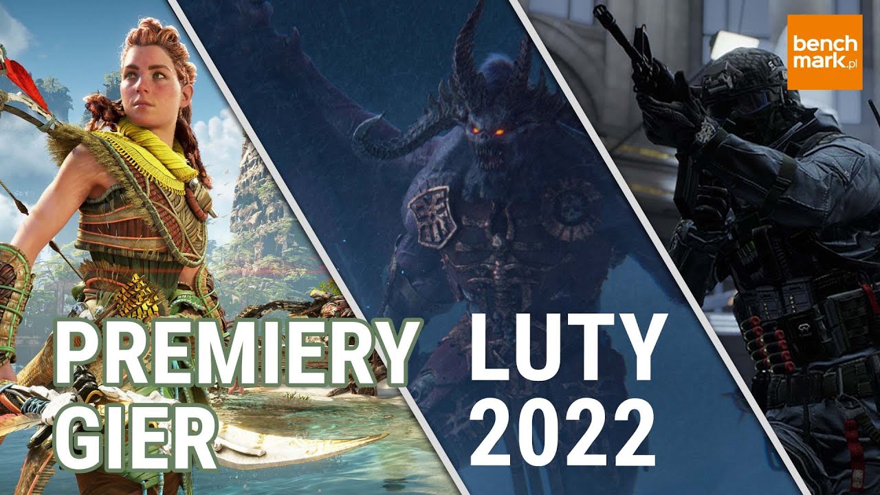 Premiery gier - luty 2022