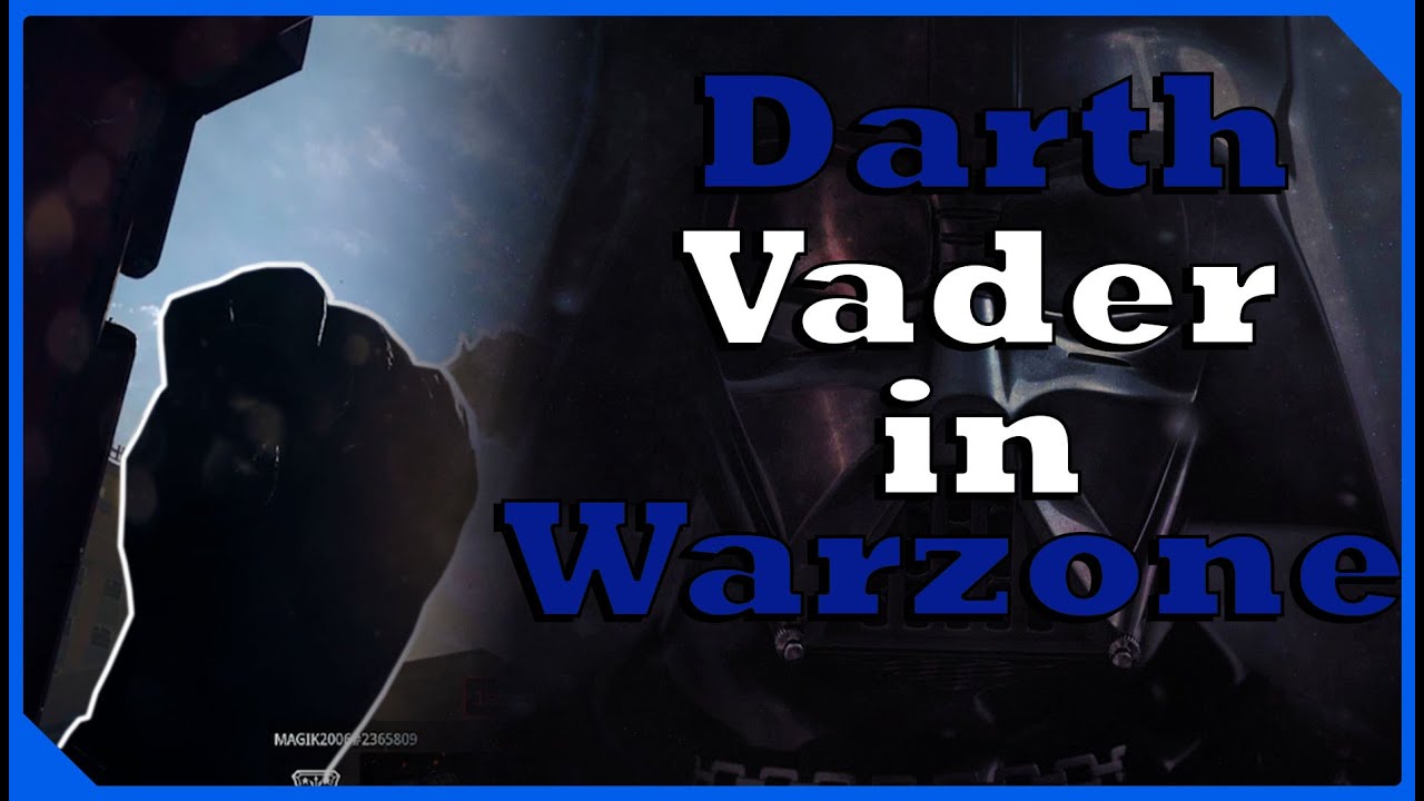 This emote has me feeling like Darth Vader... -Call of Duty: Warzone