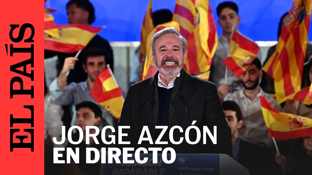 DIRECTO PP | Jorge Azcón comparece tras conocer los resultados de las elecciones en ARAGÓN | EL PAÍS