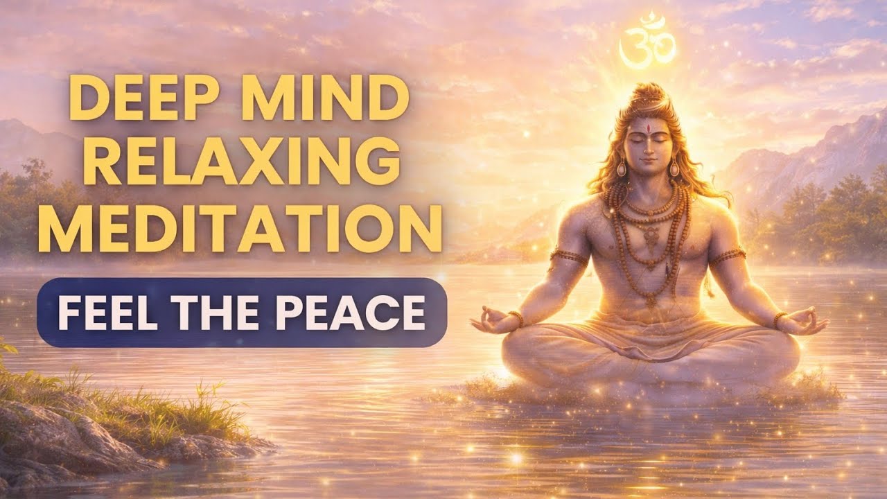Deep Mind Relaxing Meditation 🧘 | Om Namah Shivay Peaceful Chant | Stress Relief Music