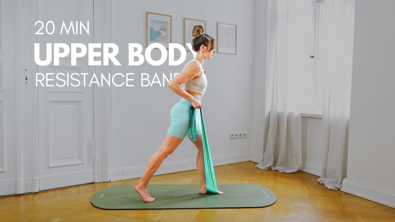 20 MIN RESISTANCE BAND UPPER BODY WORKOUT I RAYSE PILATES