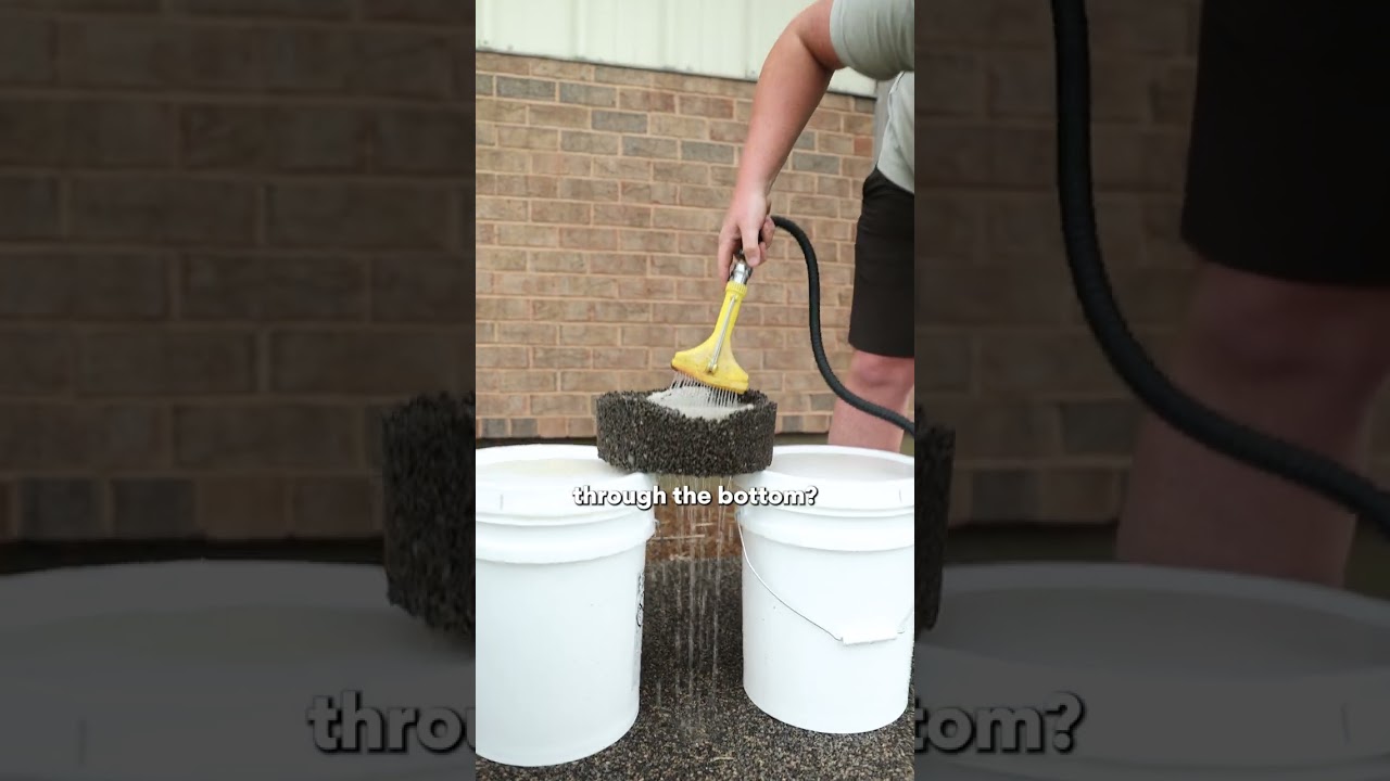 Sand Permeability Test | Can Water Still Flow Through Porous Pave?