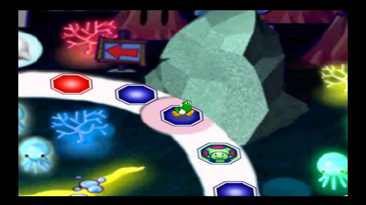 Mario Party 3 - Deep Bloober Sea - Complete 25 turn Board Game
