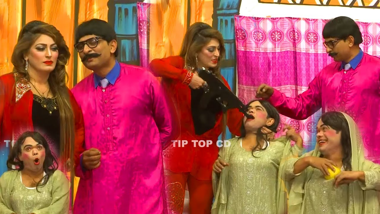 Vicky Kodu with Asha Choudhry and Amjad Rana (NEW) | Stage Drama Malanagni | Comedy Clip 2020