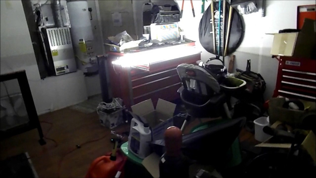 LED garage lights DIY