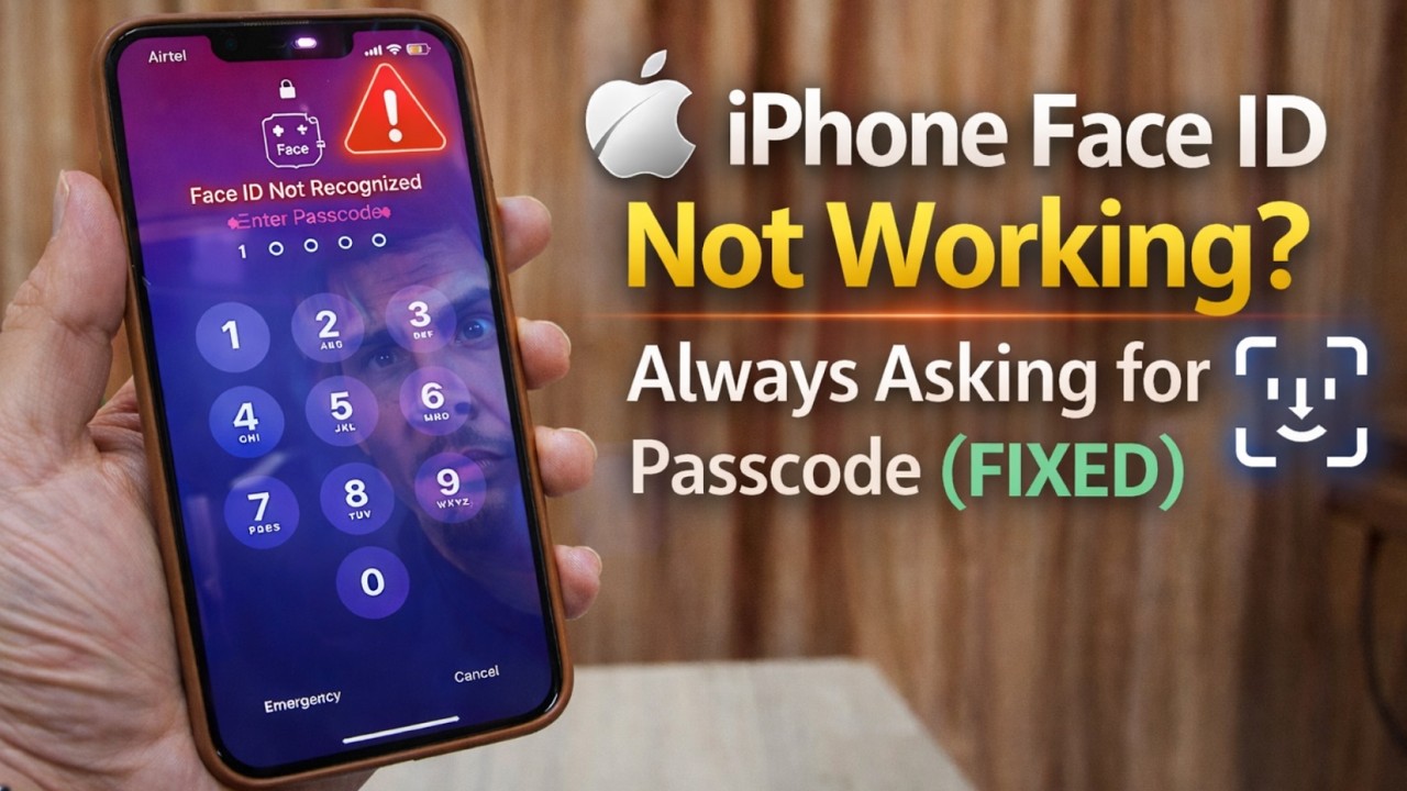 Face ID Set but iPhone Keeps Asking for Passcode Every time– Solution