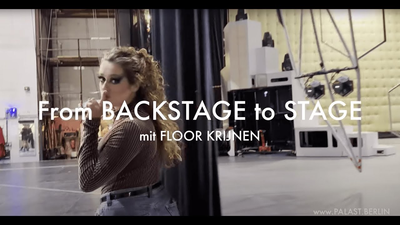 From Backstage to Stage: Mit Floor Krijnen