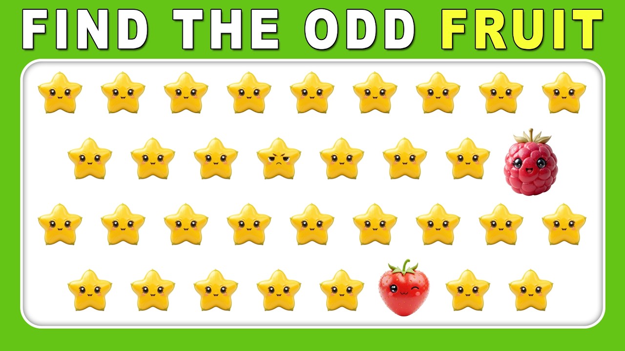 Find the ODD One Out – Fruit & Vegetable Edition 🍎🥕🥦 | Easy, Medium, Hard – 30 Levels | Quizz Forge