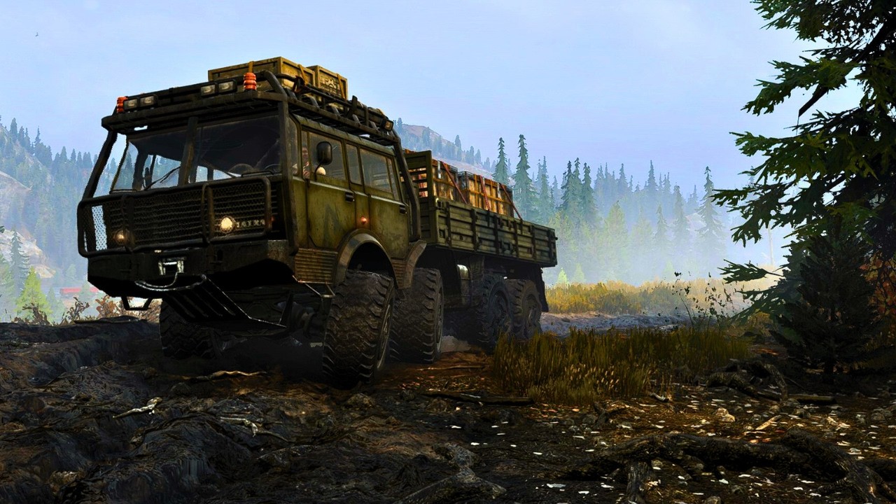 SnowRunner - Road Block - Tatra T813 (No Commentary)