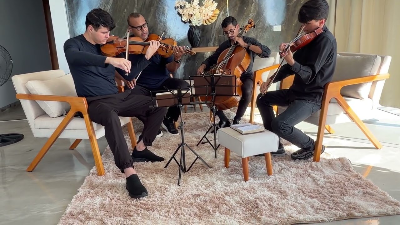 Eleitos nós somos por Cristo!! Quarteto de cordas