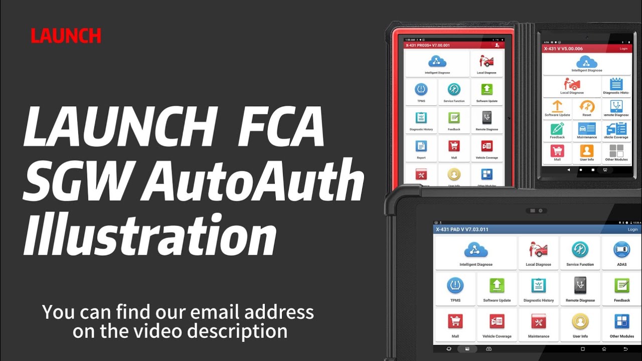 LAUNCH FCA SGW AutoAuth Illustration