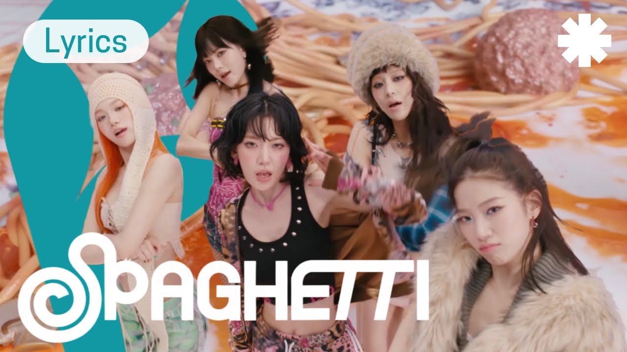 🍝Eat it up | LE SSERAFIM - Spaghetti Lyrics M/V