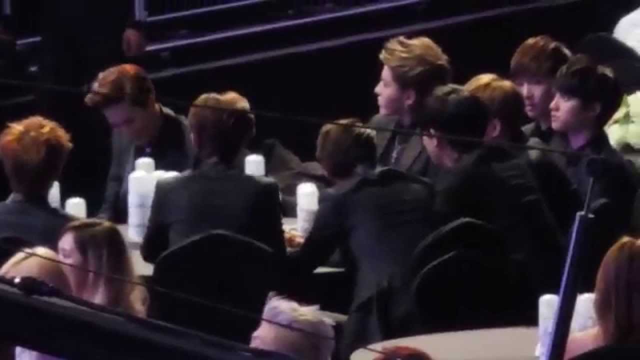 140212 경수야～♡ D.O.(3rd Gaon Awards ☆EXO☆ cut 4)