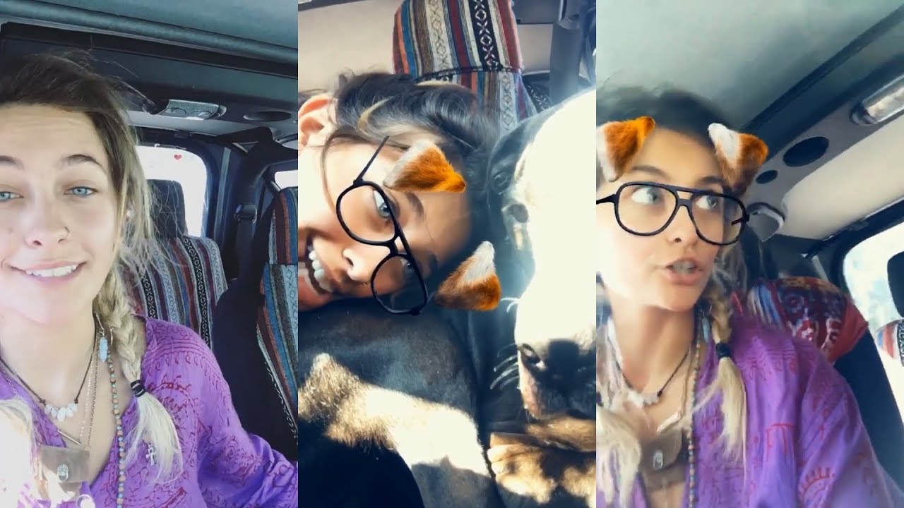 Paris Jackson | Snapchat Story | 18 October 2017