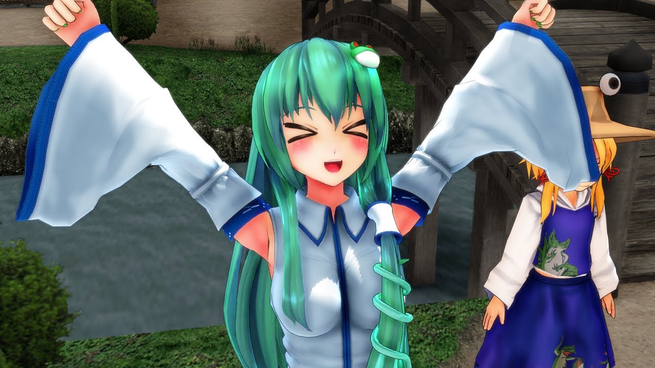 【東方MMD】守矢神社には手を出すなリバース