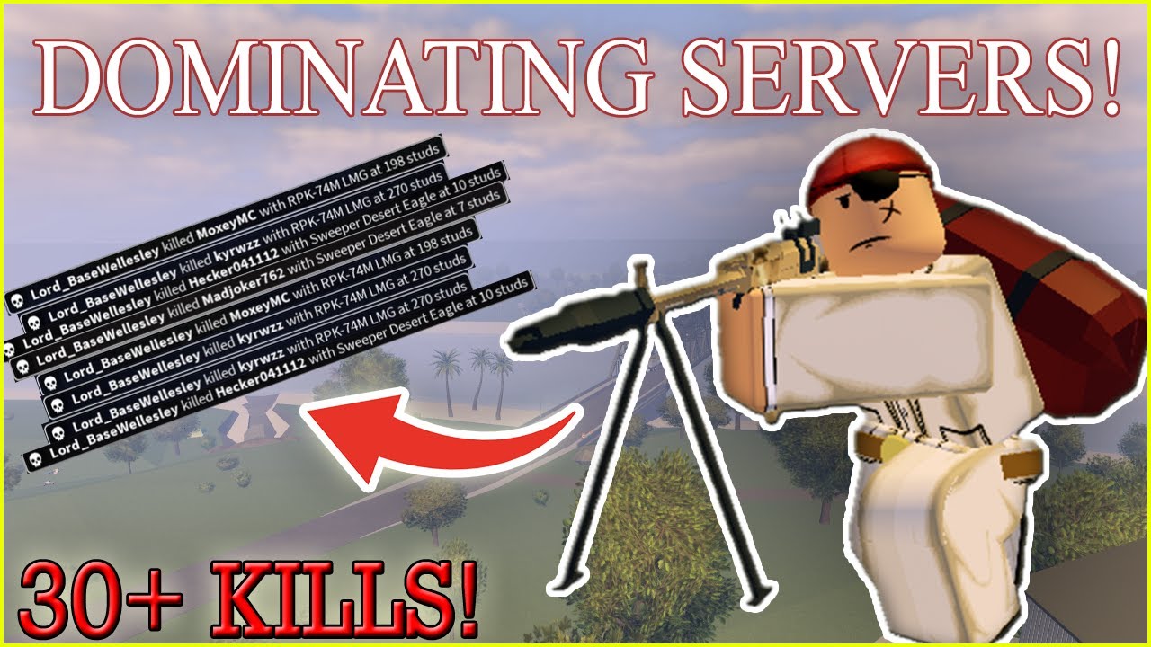 DOMINATING SERVERS WITH THE NEW RPK-74M | 30+KILL STREAK! |  APOCALYPSE RISING 2 ROBLOX