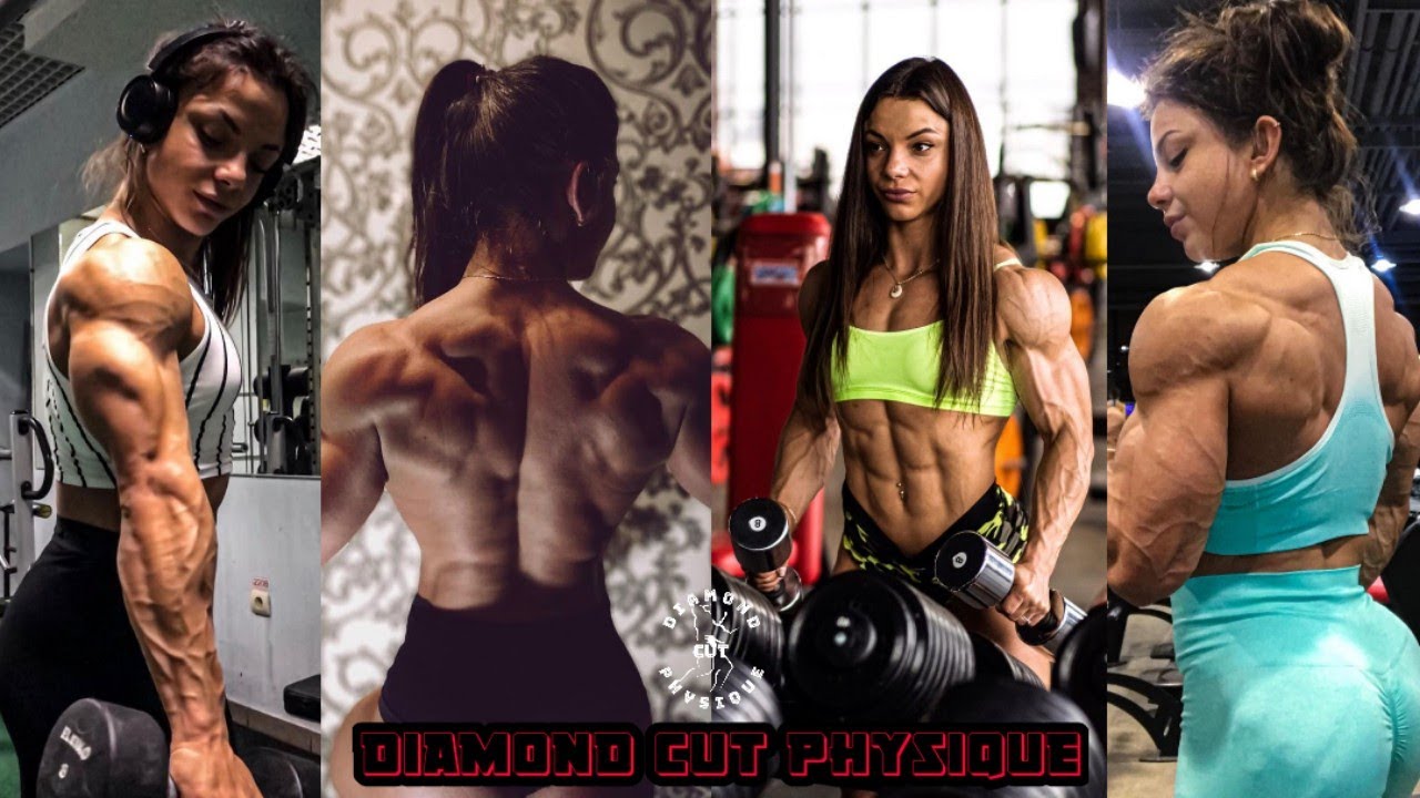 Awesome Female Muscle Show By АНАСТАСИЯ ЛЕОНОВА | Big Bicep Woman Workout